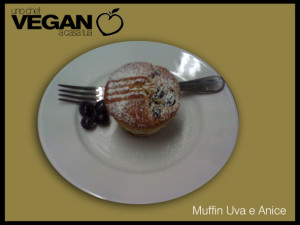 muffin anice e uva